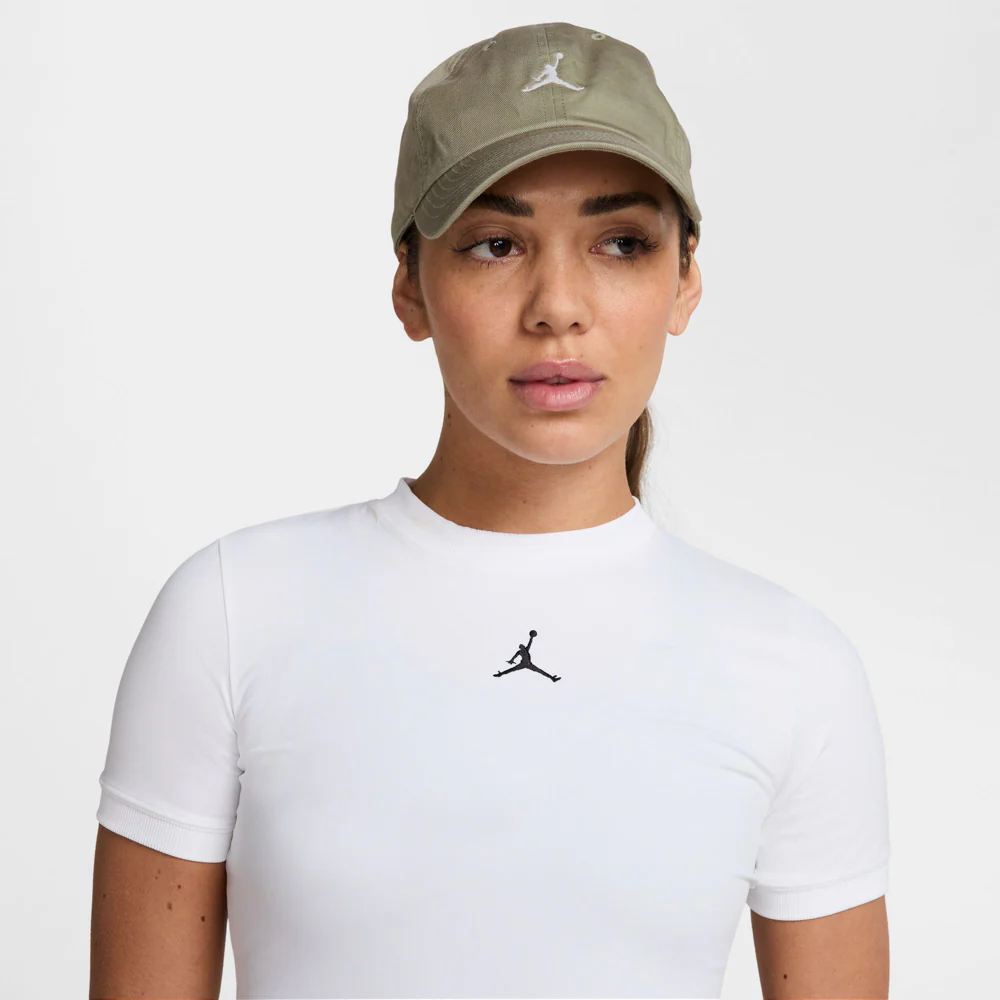 Jordan Club Cap Unstructured Curved Bill Washed Jumpman Strapback - Image 2