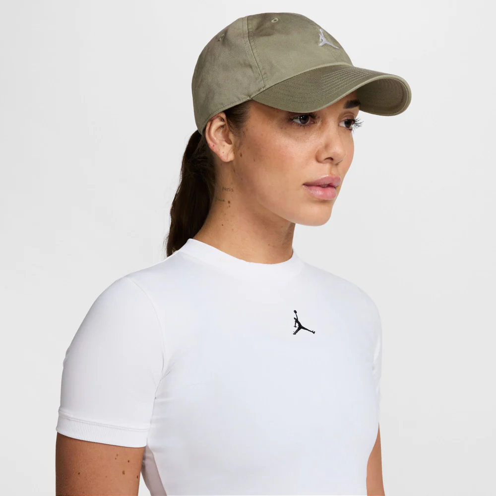 Jordan Club Cap Unstructured Curved Bill Washed Jumpman Strapback - Image 4