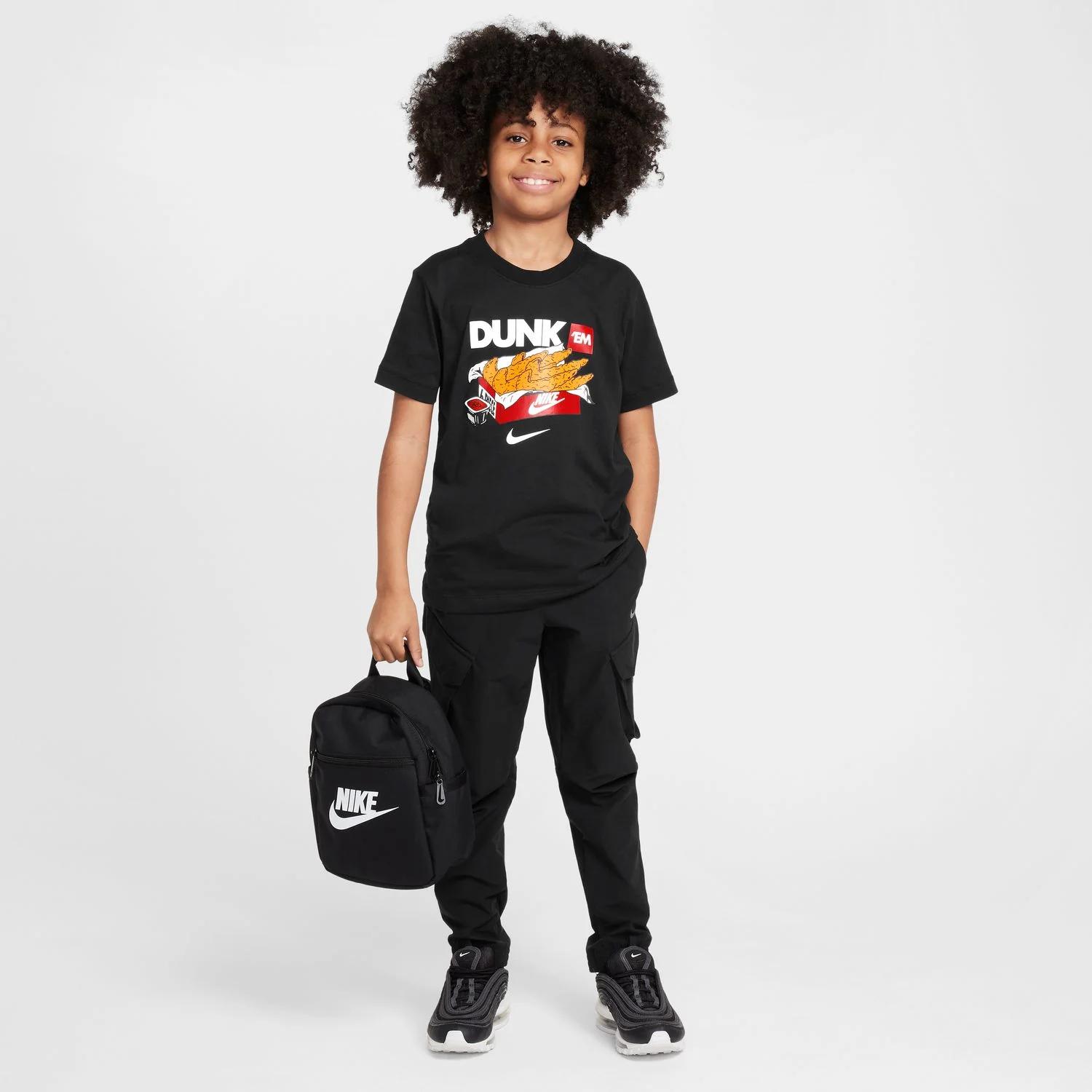 Swoosh Dunk Tee - Youth - Image 3