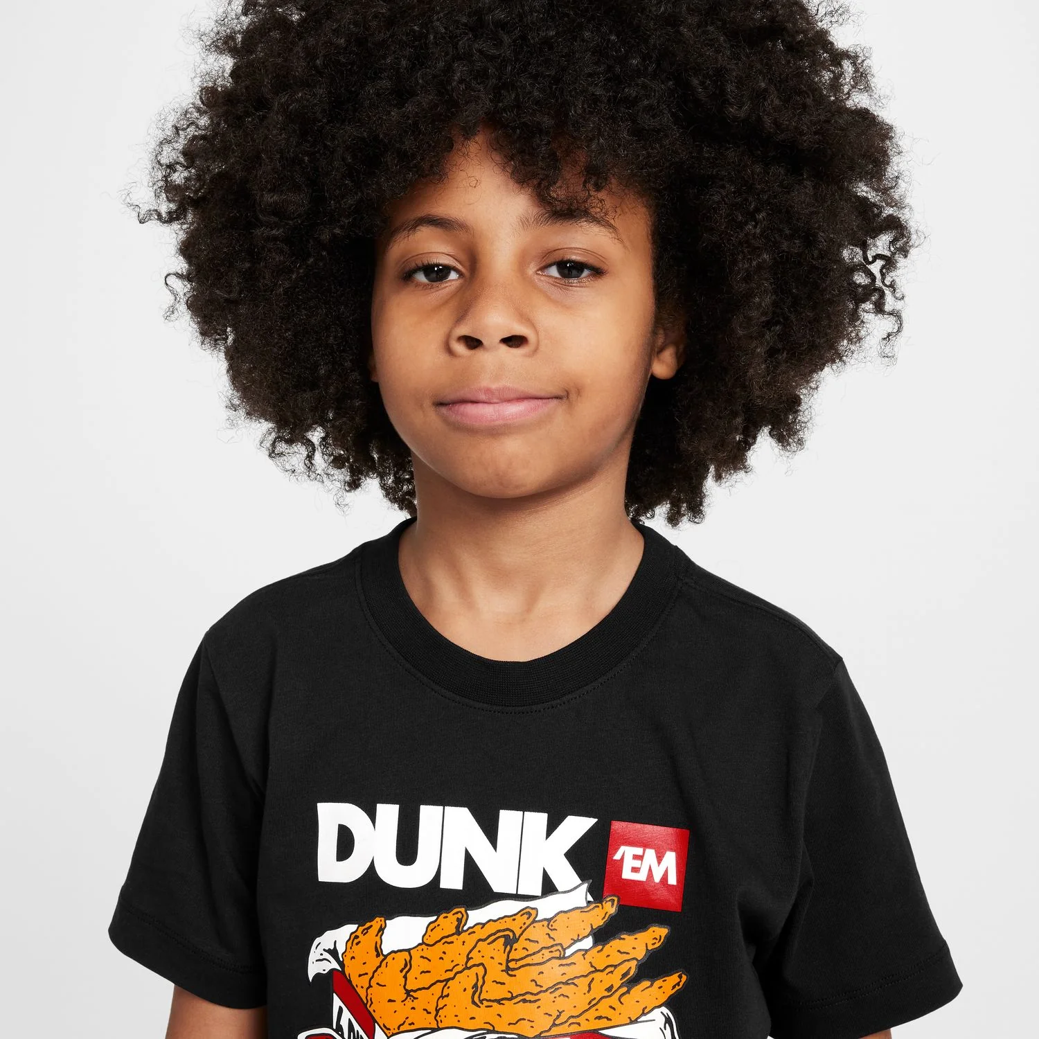 Swoosh Dunk Tee - Youth - Image 4