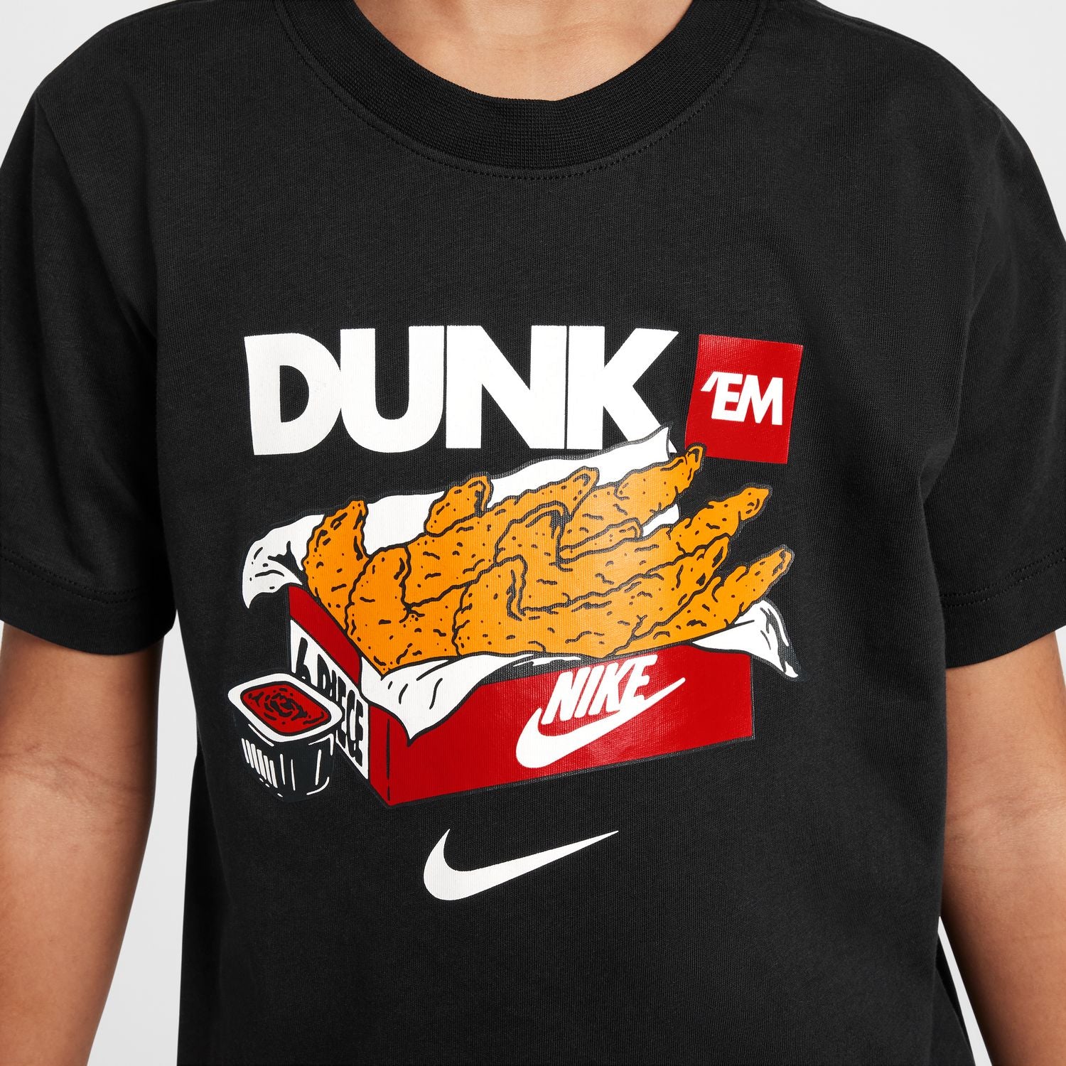 Swoosh Dunk Tee - Youth - Image 5