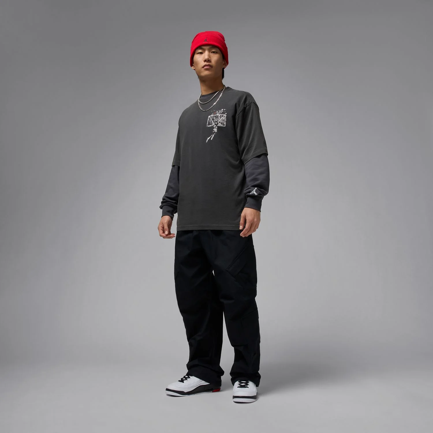 MJ Oversized Graphic Crew -Mens - Image 3