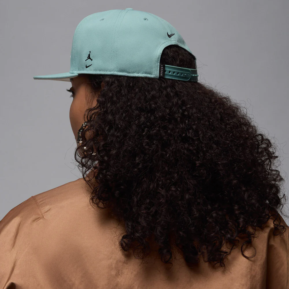 Jordan Pro Cap Structured Flat Bill MVP Jumpman Snapback - Image 5