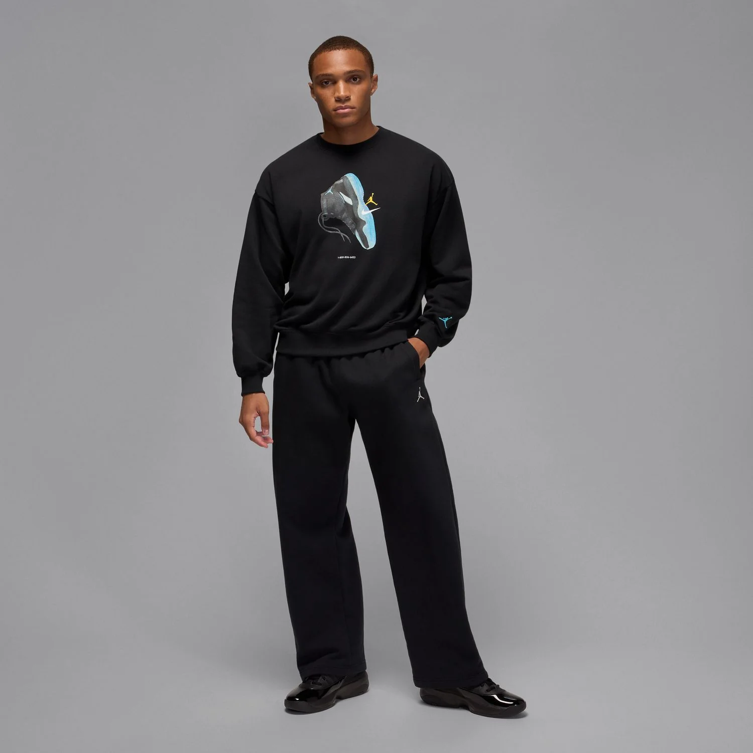 Brooklyn AJ11 Fleece Crew - Image 3