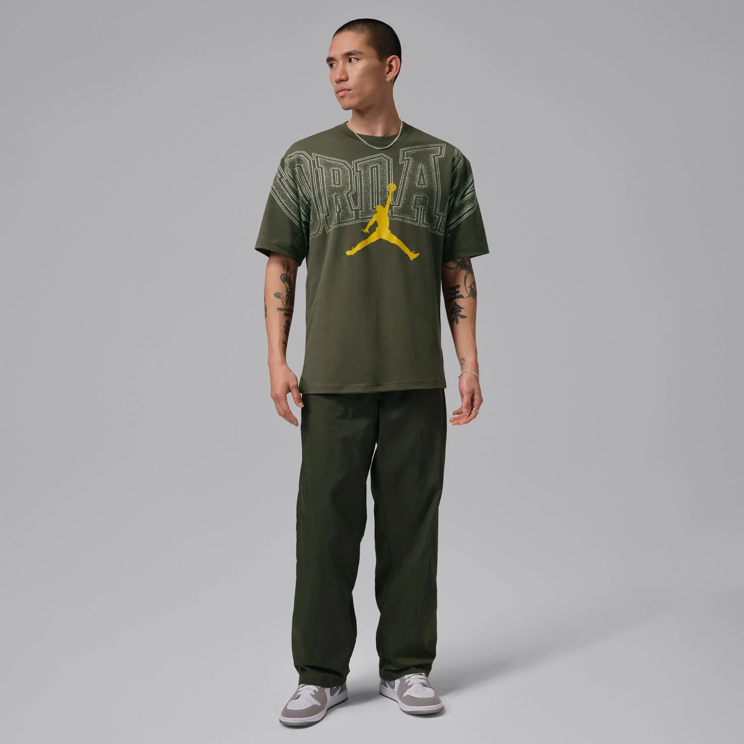MJ Stretch Graphic Crew -Mens - Image 3