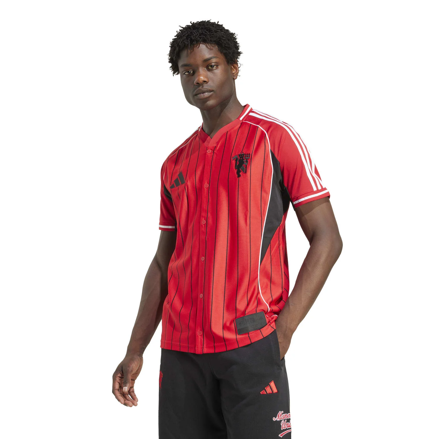 Manchester United Icon LS Polo -Mens - Image 2