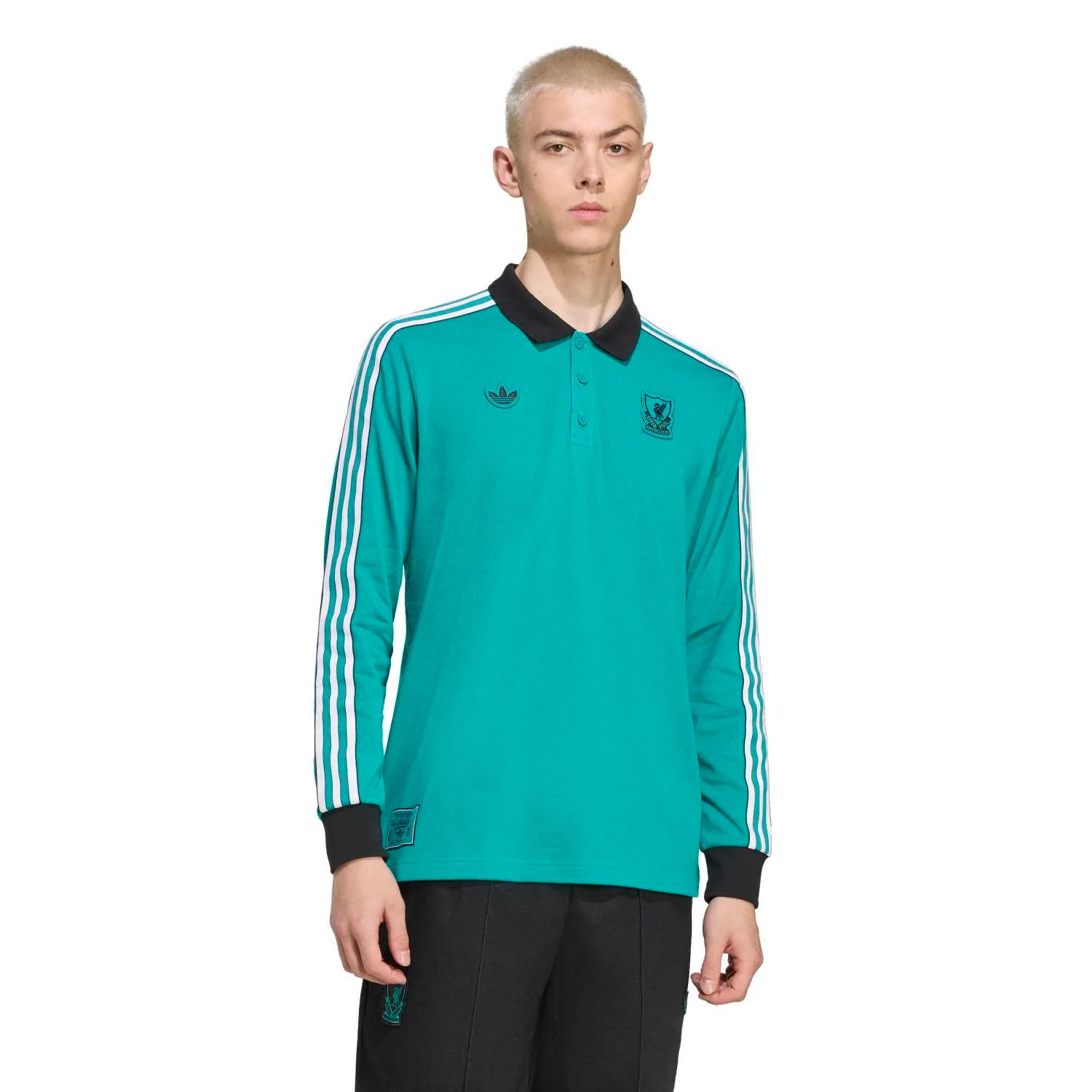 Liverpool Icon LS Polo -Mens - Image 2