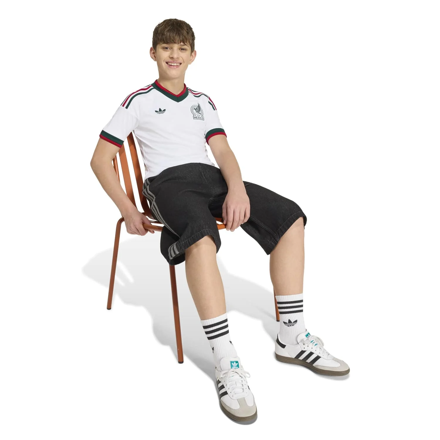 Mexico 26/27 Replica Away Jersey - Youth - Image 3