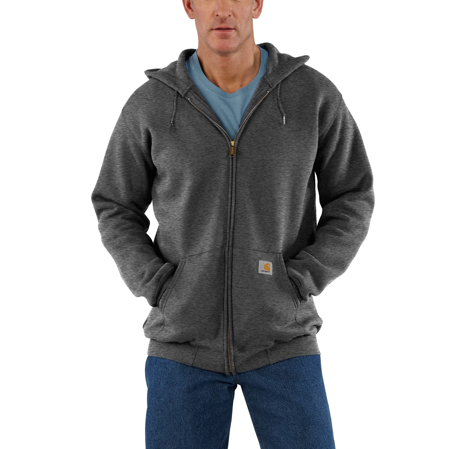 Loose Fit MW FZ Hoodie -Mens - Image 2