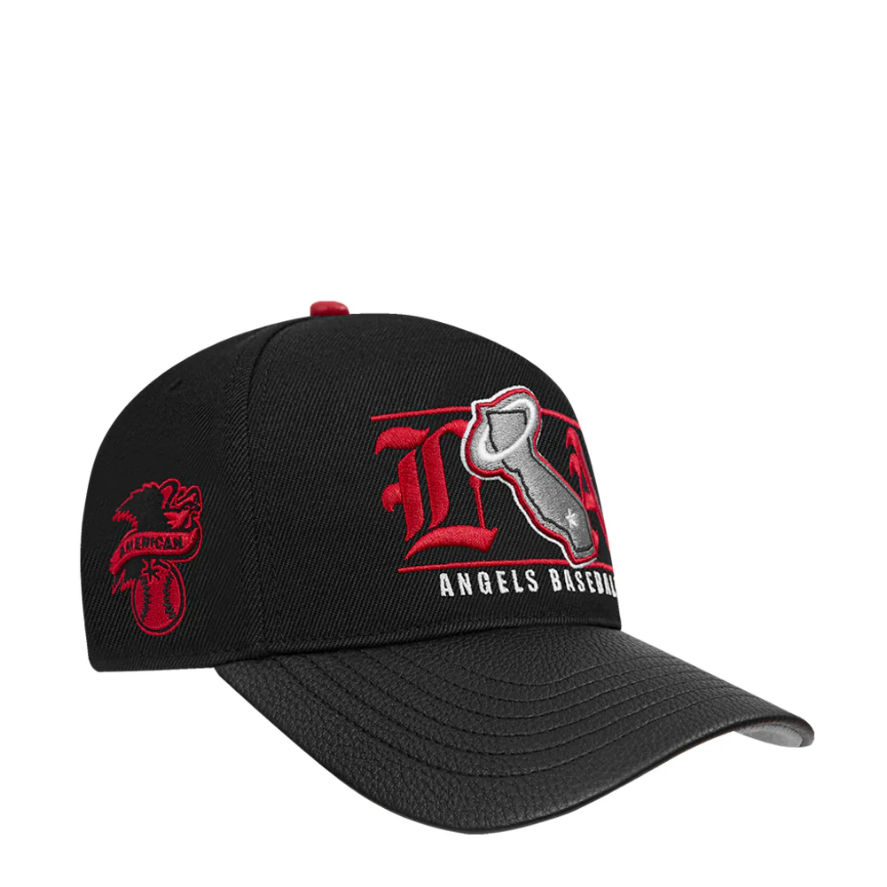 Angels Loyalty Triple Front Pinch Front Strapback - Image 2
