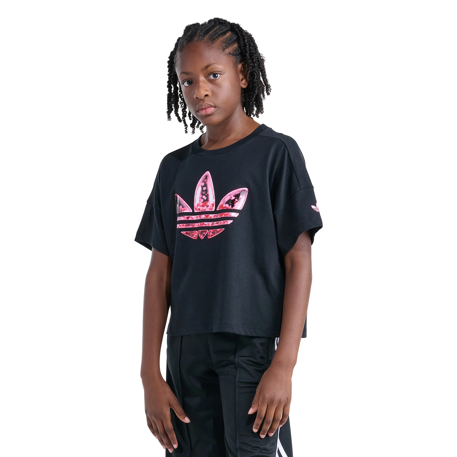 Confetti Trefoil Tee - Youth - Image 4