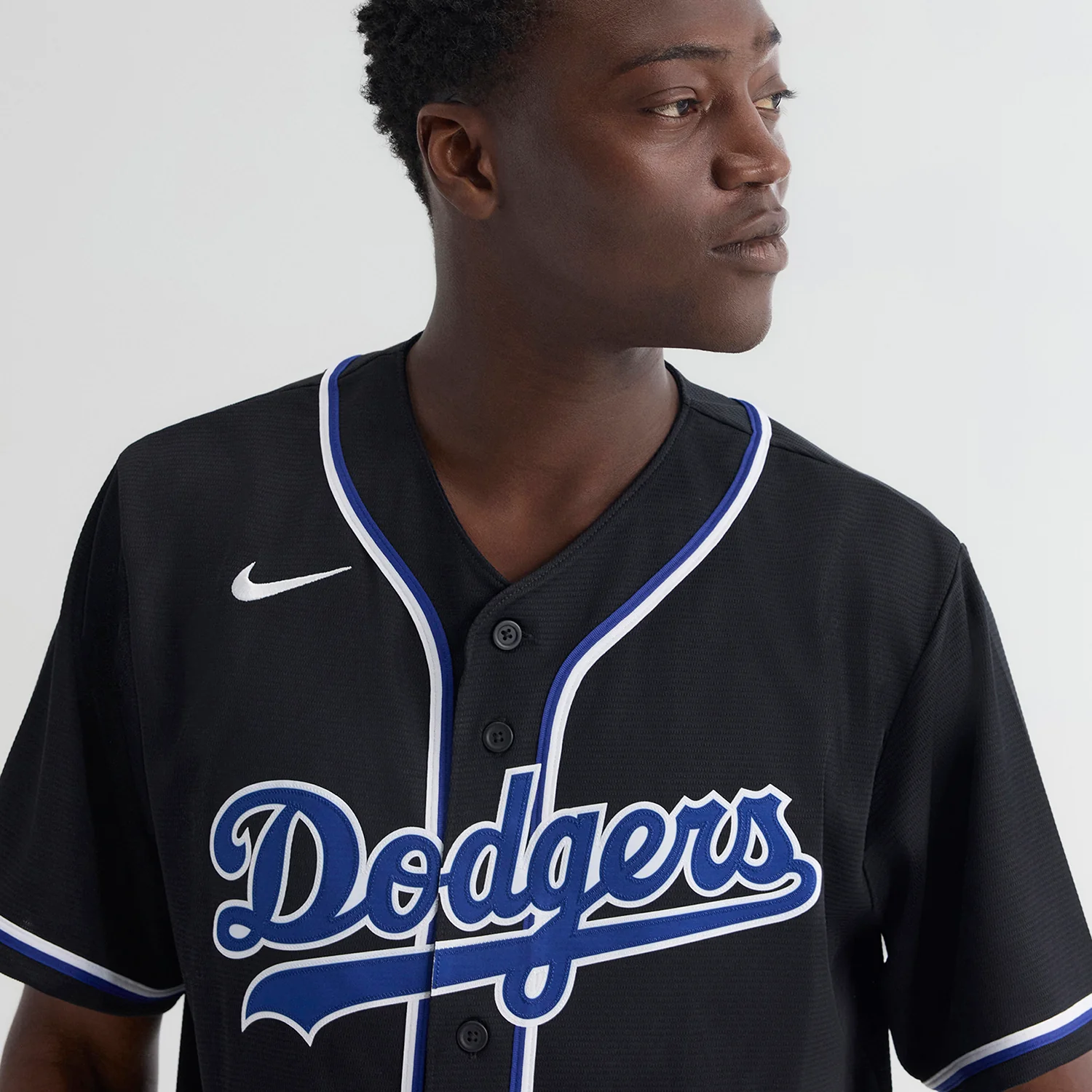 2026 Dodgers Black Replica Jersey -Mens - Image 3