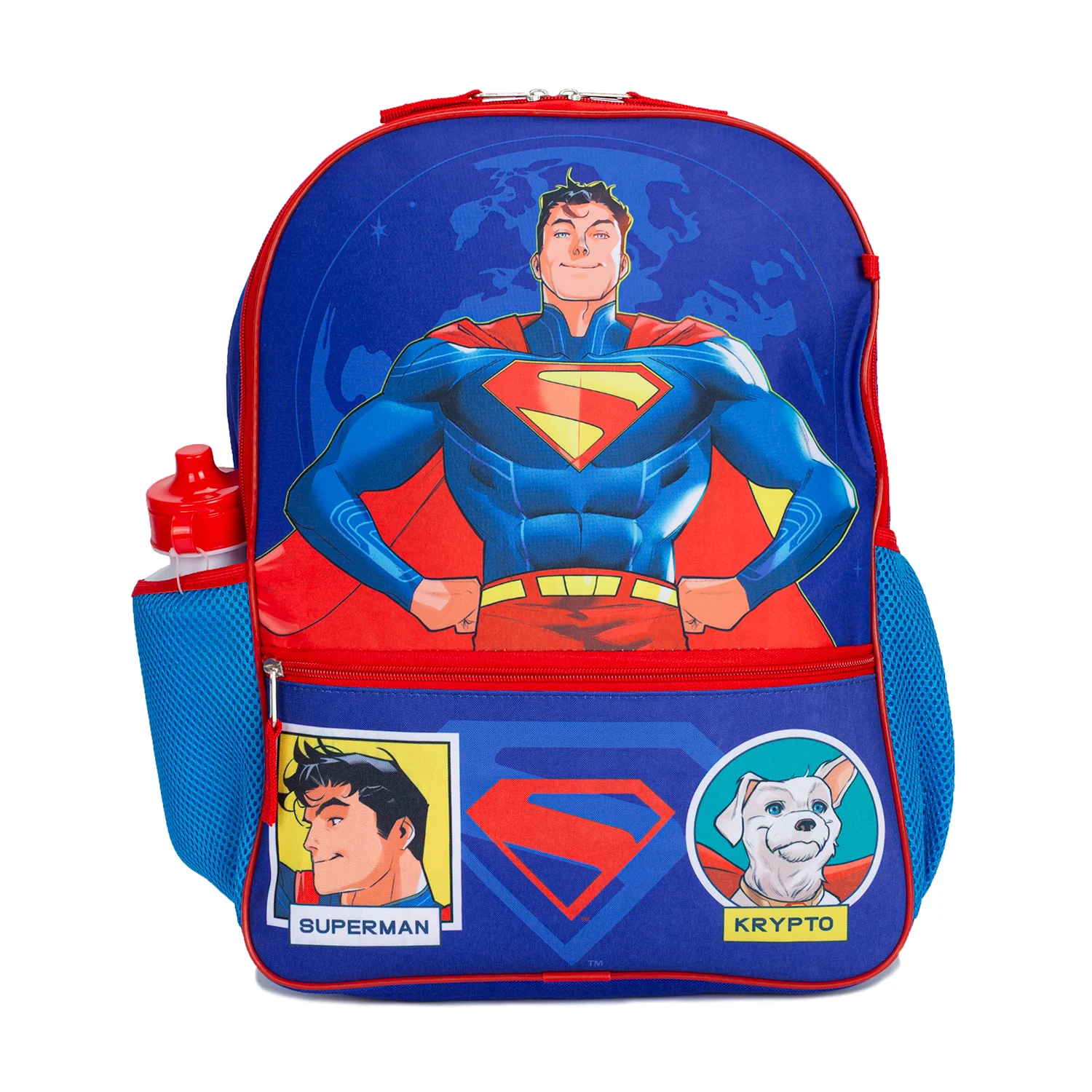 5 PC Superman Backpack Lunch Set - Image 2