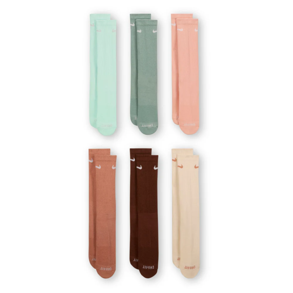 6 Pack Unisex Everyday Plus Cushioned Crew - Image 2
