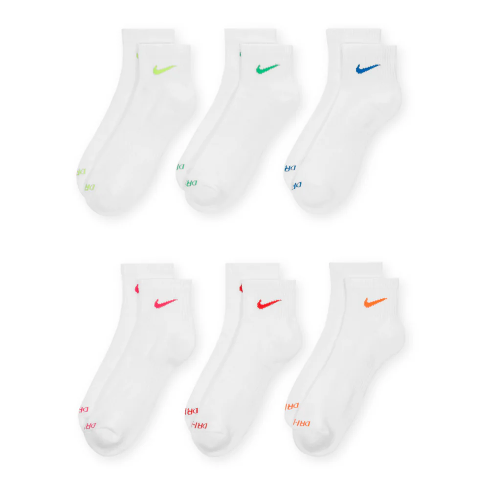 6 Pack Unisex Everyday Plus Cushioned Quarter - Image 2
