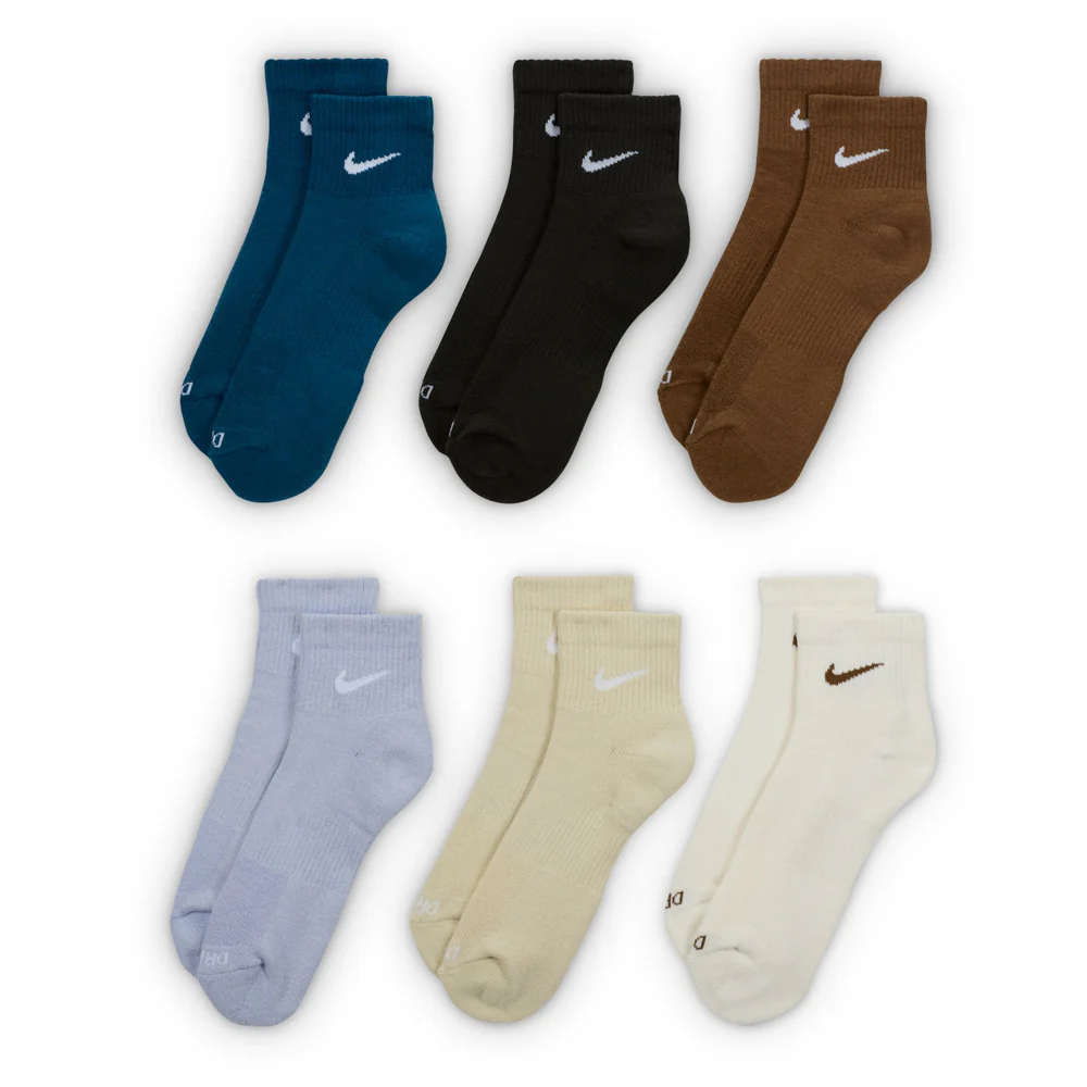 6 Pack Unisex Everyday Plus Cushioned Quarter - Image 2