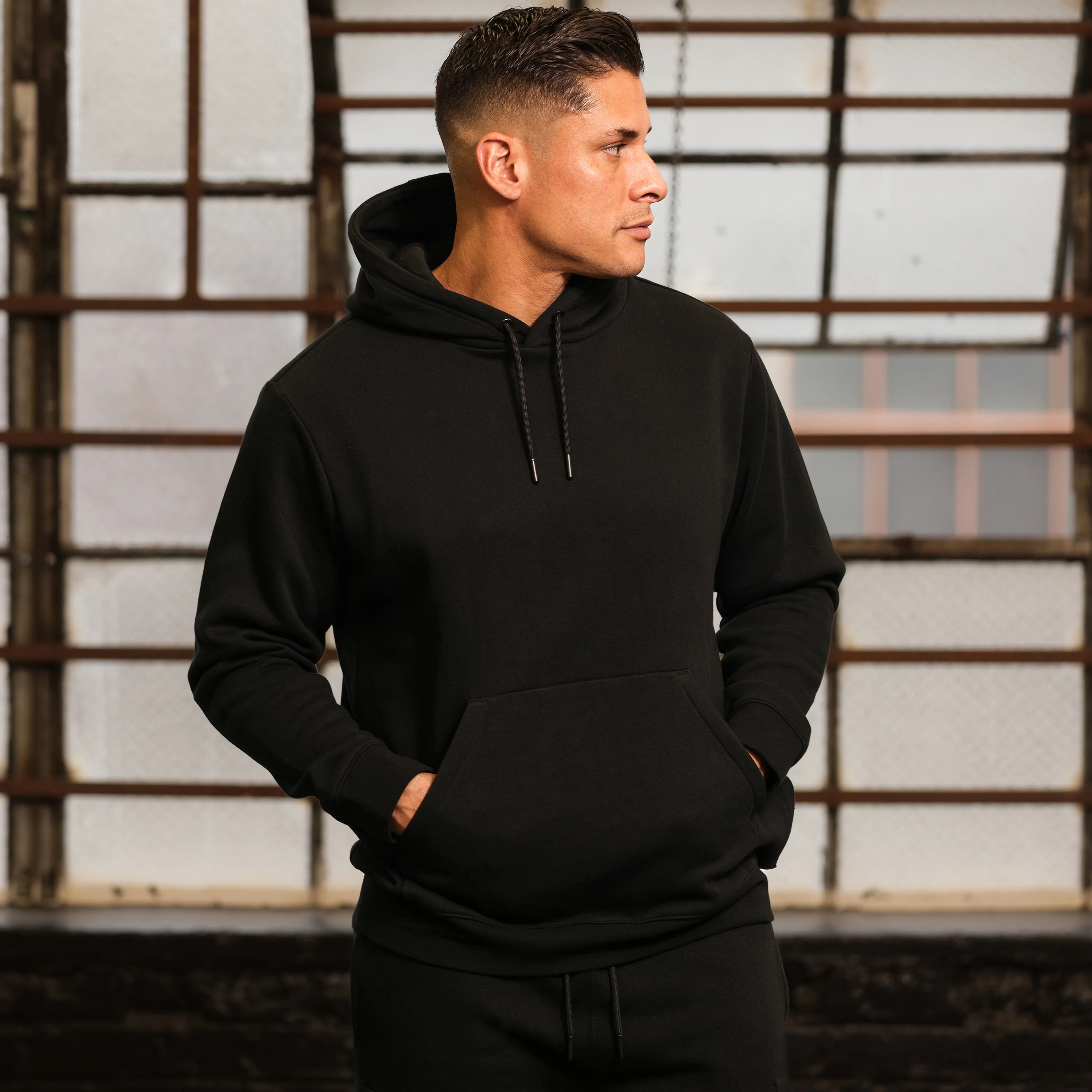 Classic Fleece PO Hoody - Mens - Image 2