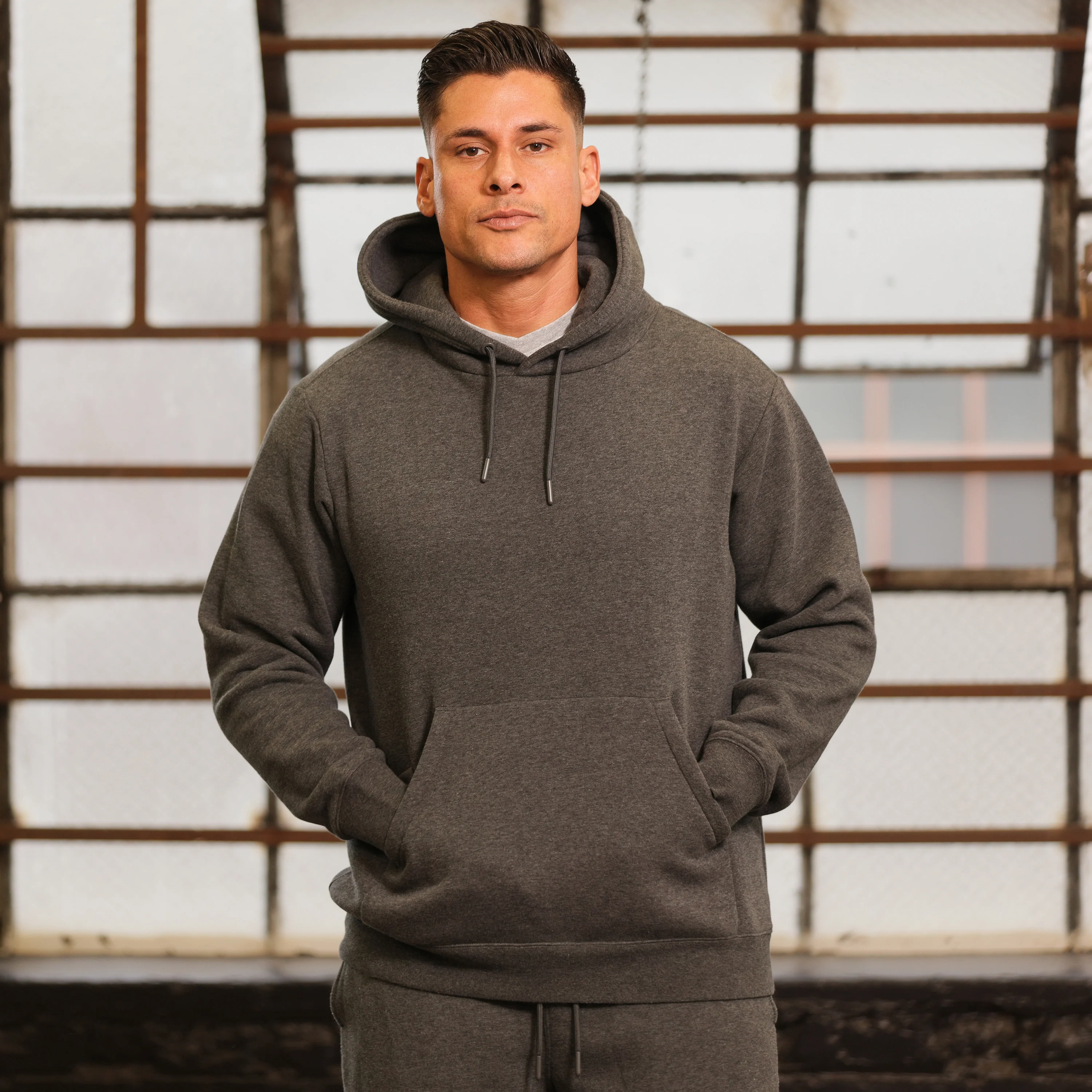 Classic Fleece PO Hoody - Mens - Image 5