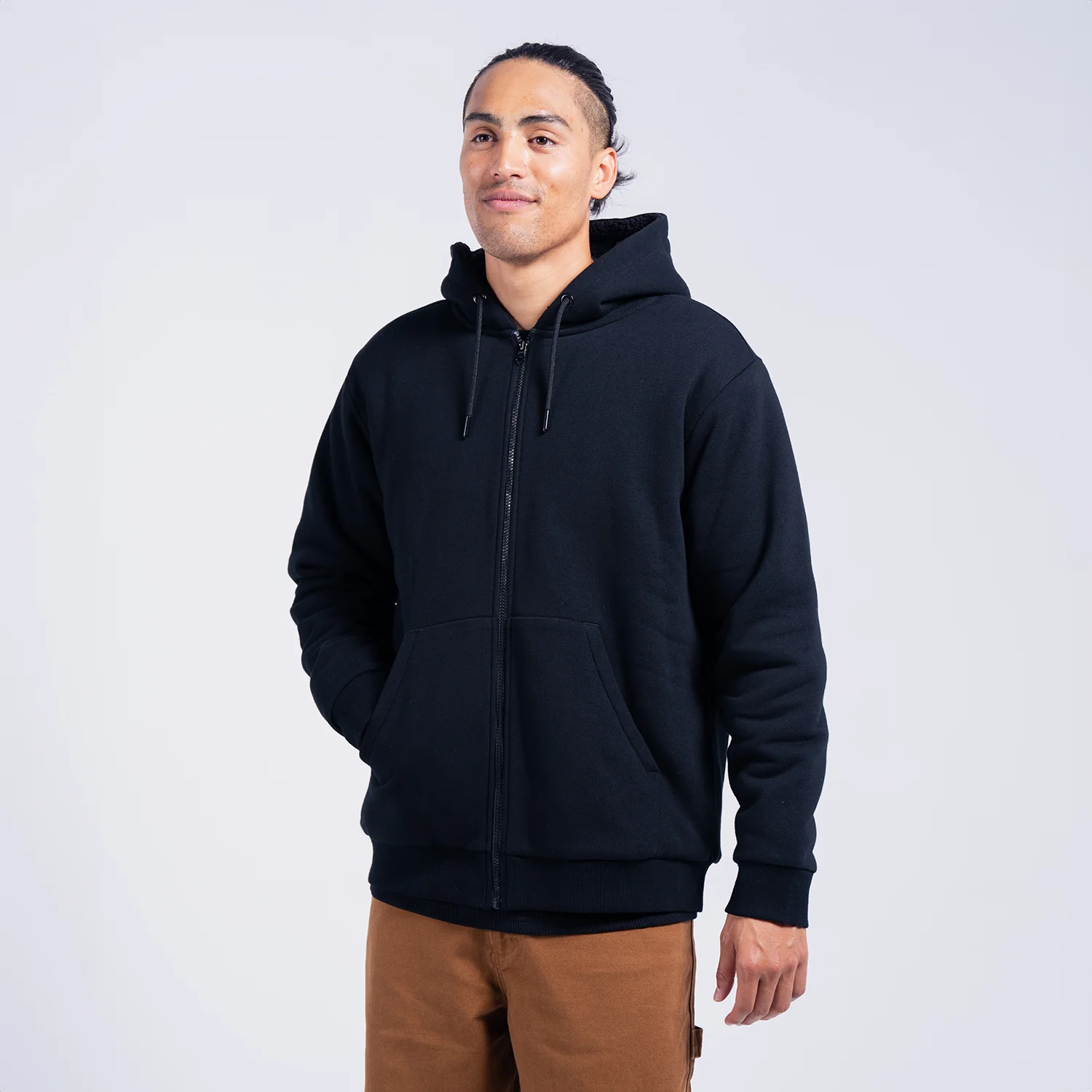 Classic Fleece FZ Hoody - Mens - Image 4