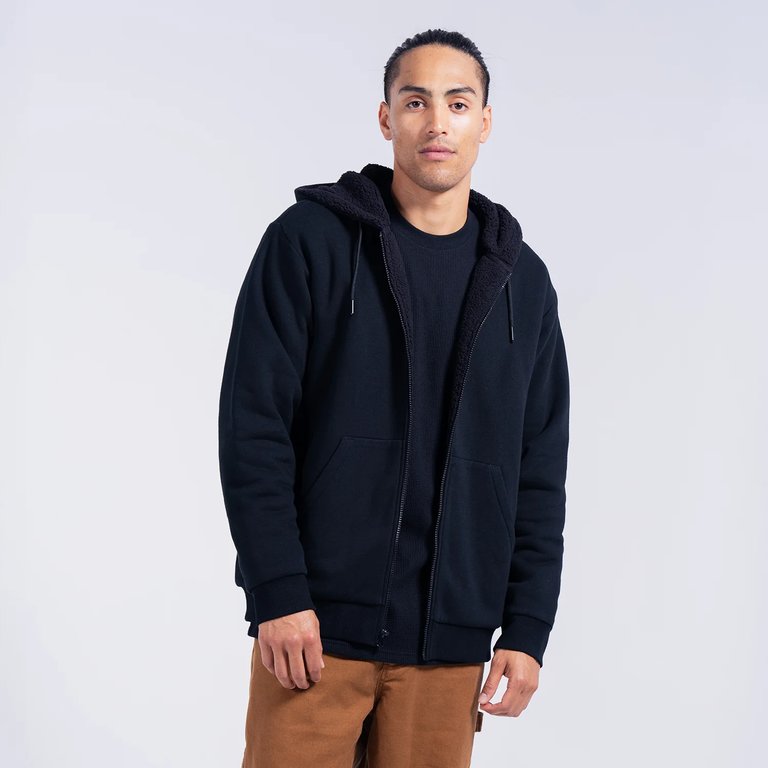 Classic Fleece FZ Hoody - Mens - Image 5