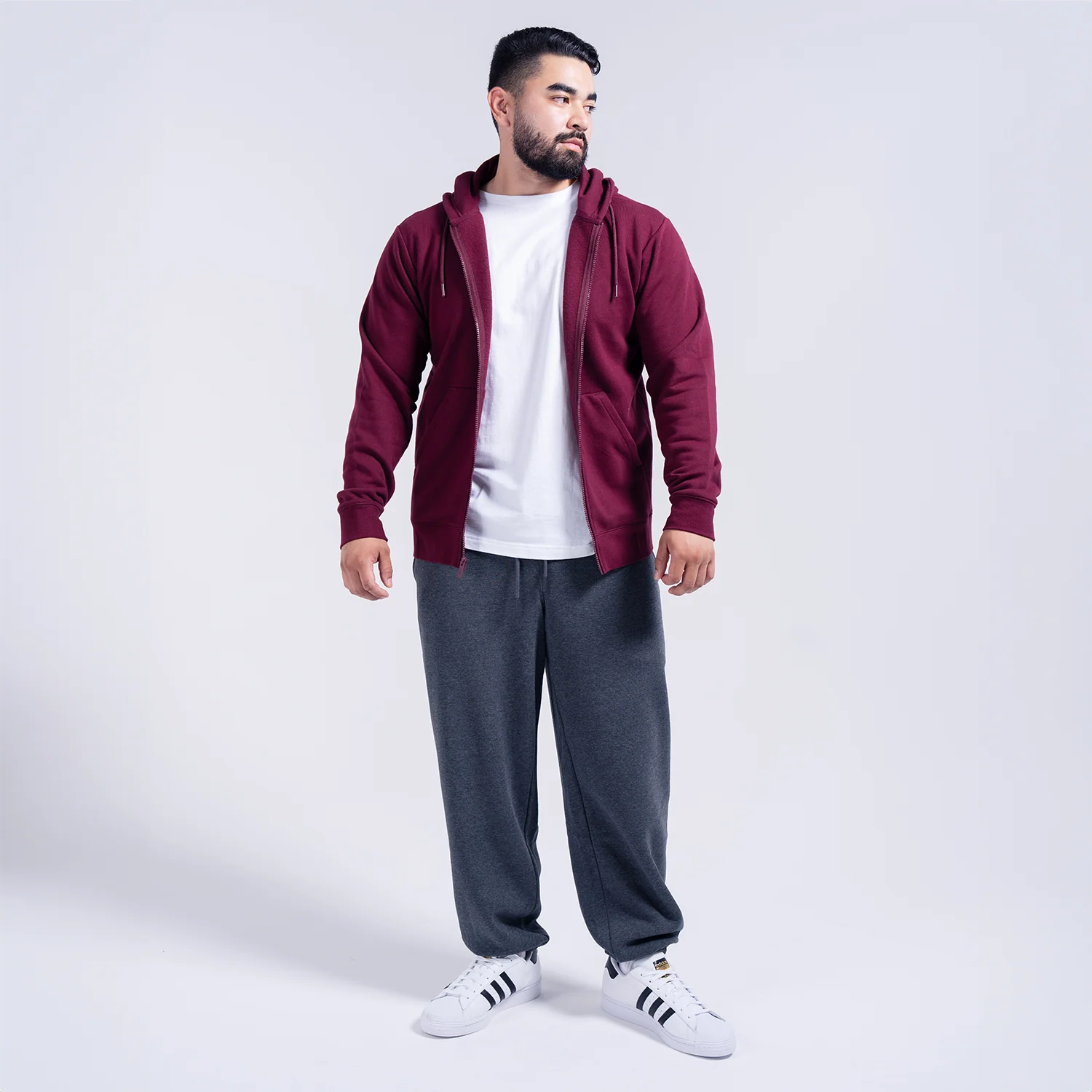 Classic Fleece FZ Hoody - Mens - Image 3