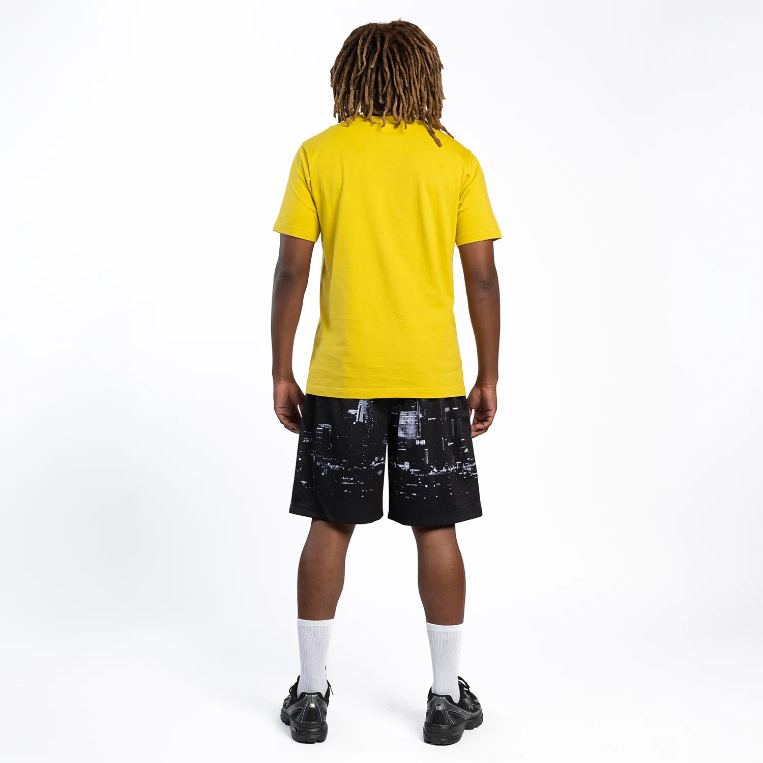 Printed Mesh Short Skyline - Mens - Image 6