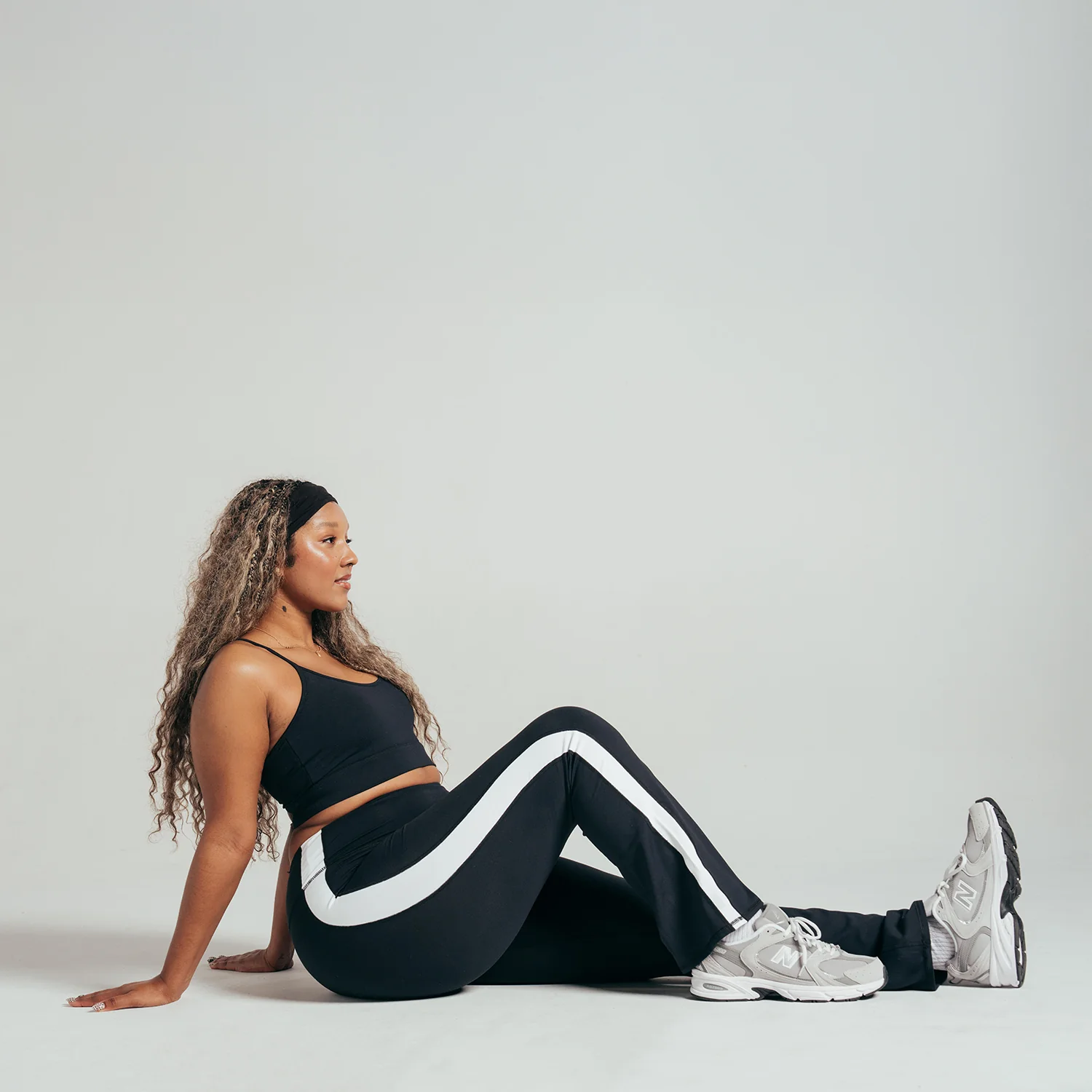 Power Colorblock Flare Legging - Womens - Image 4