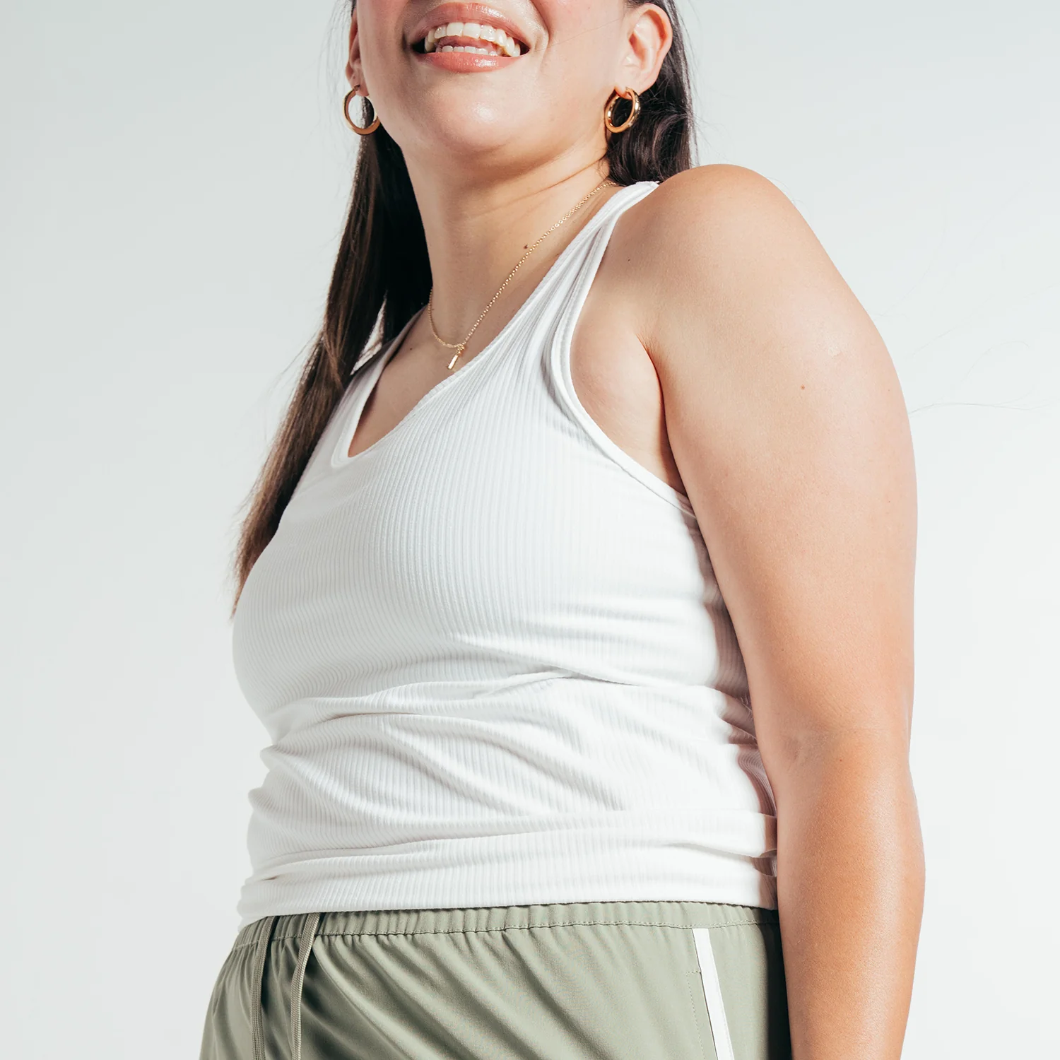 Power Ribbed Tank - Womens - Image 2