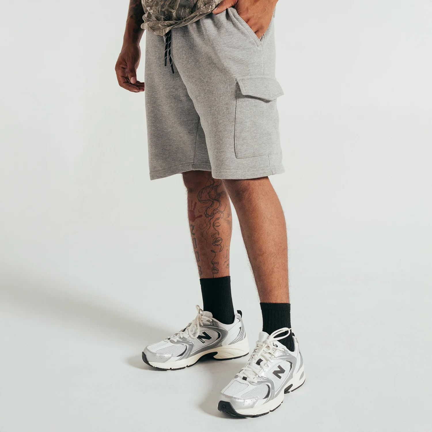 Classic Fleece Cargo Short - Mens - Image 4